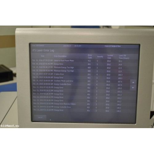 ABBOTT iFS Laser - Femtosecond laser