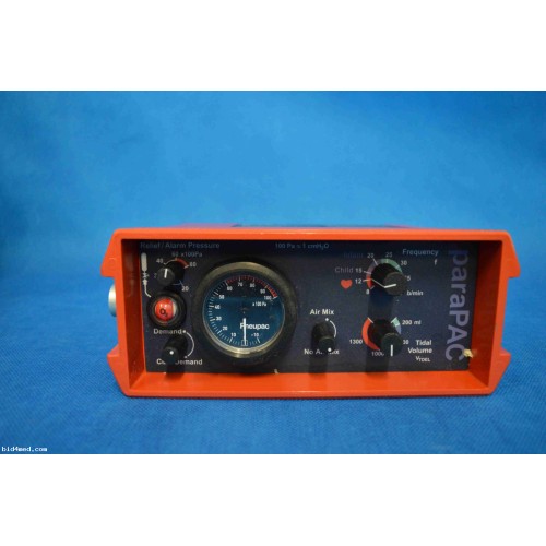 Pneupac paraPAC Ventilator
