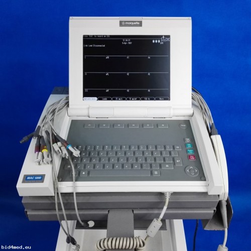 GE MAC 5000 ECG unit