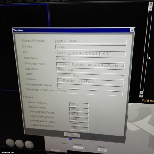 CT Scanner SIEMENS SOMATOM Emotion Duo