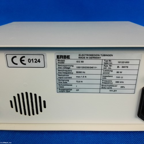 Erbe ICC50 Electrosurgical Unit