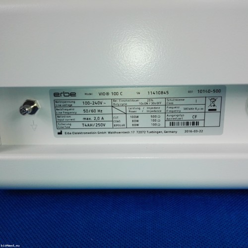 Brand new ERBE VIO 100C electrosurgical unit