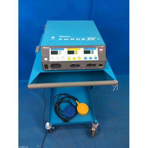 VALLEYLAB Force FX-C electrosurgical unit with footswitch and trolley