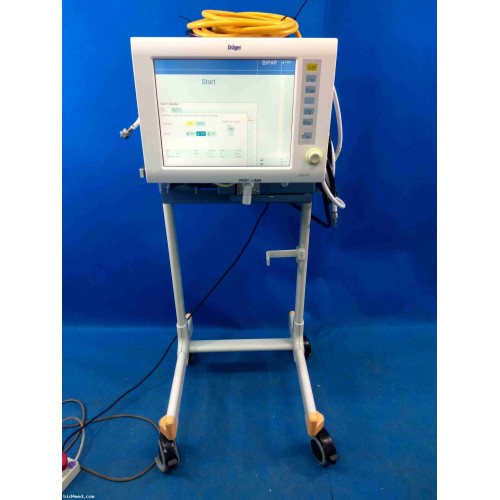 Drager Evita XL Ventilator with trolley