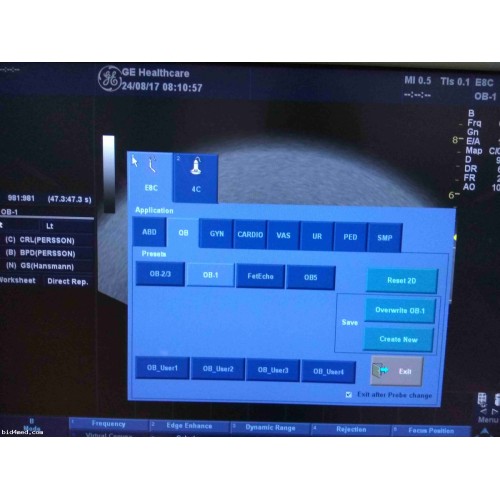 GE  Logiq A5 Ultrasound with more application options