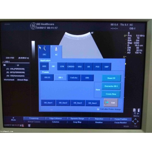 GE  Logiq A5 Ultrasound with more application options