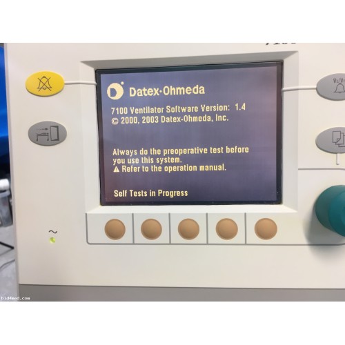Datex Ohmeda S/5 Aespire 7100 Anesthesia Machine