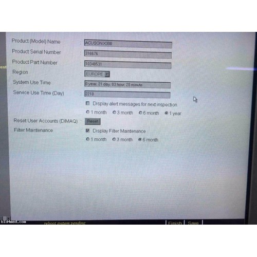 Siemens ACUSON X300 Ultrasound System premium edition