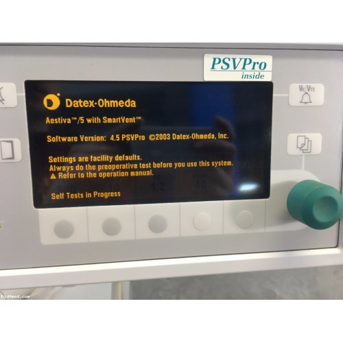 Datex Ohmeda Aestiva/5 7900 Anesthesia Machine