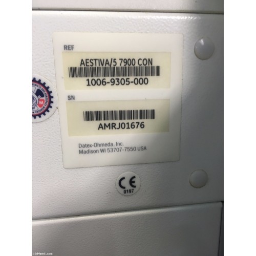 Datex Ohmeda Aestiva/5 7900 Anesthesia Machine