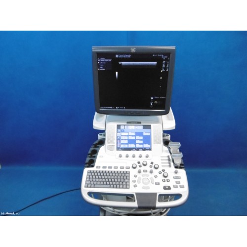 GE Logiq E9​ ultrasound machine with 2 transducers