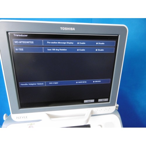 Toshiba Xario SSA-660A ultrasound machine