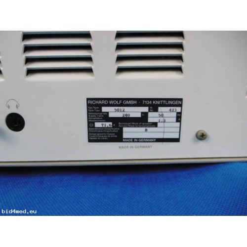 WOLF 5012 STROBOSKOP - GENERATOR