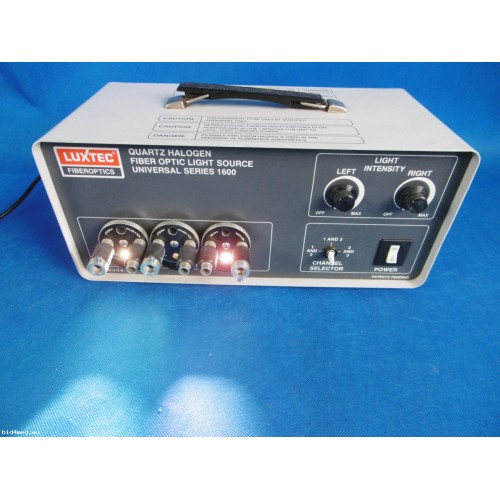 Luxtec Quartz Halogen Fiber Optic Light Source 1600