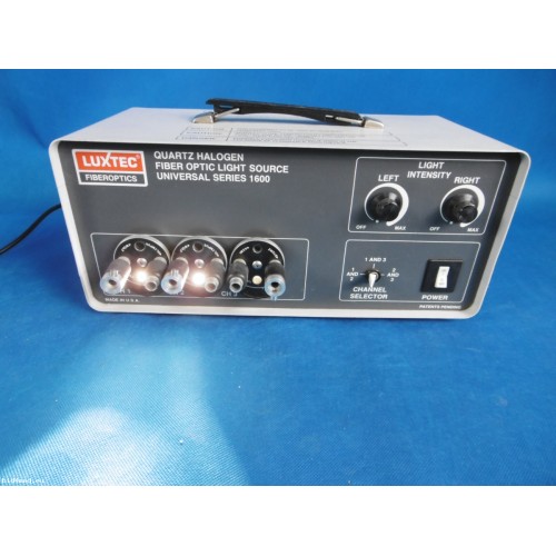 Luxtec Quartz Halogen Fiber Optic Light Source 1600