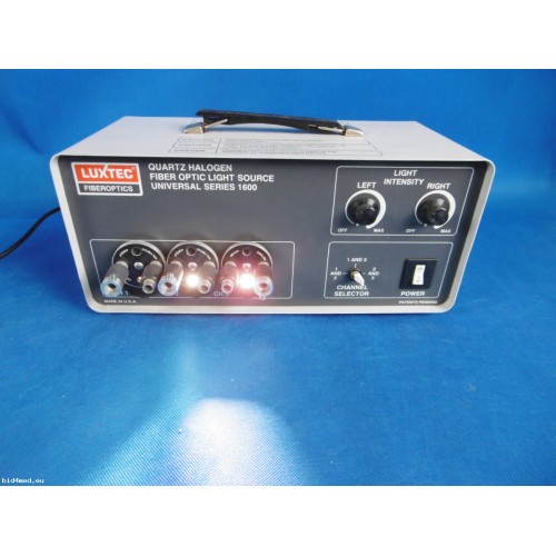 Luxtec Quartz Halogen Fiber Optic Light Source 1600