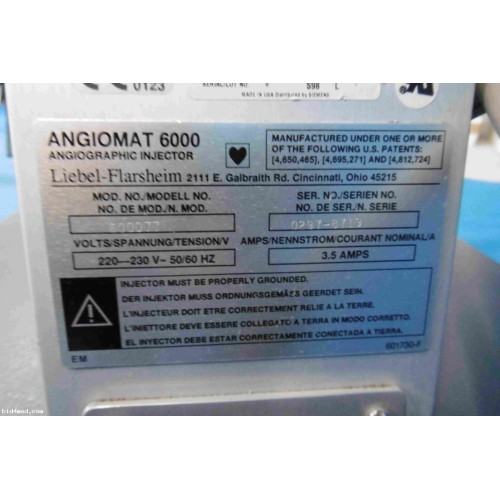 Liebel-Flarsheim Angiomat 6000 System